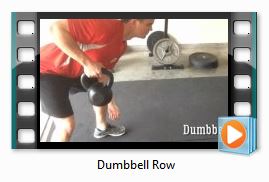 dumbell row picture sales page
