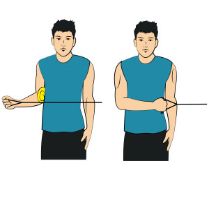 Arm To Side - External Rotation With Band - Right Arm